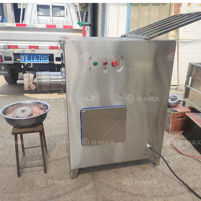 Grande macinatrice di carne in acciaio inossidabile per carne fresca congelata carne di manzo carne di maiale ossa di pollo