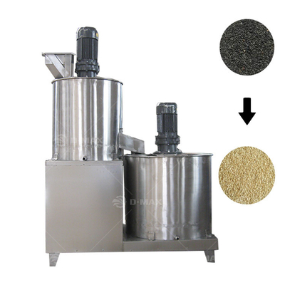 Potente macchina per la pulizia dei semi di sesamo da 2,2 kW Funzione di peeling e lavaggio