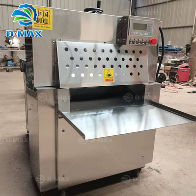 Versatile 0.1-5mm taglio dimensione congelato carne di montone e di manzo macchina di taglio per commercio