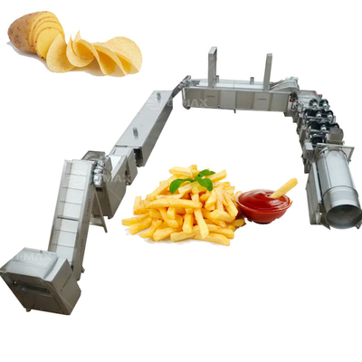 Macchine per l'industria della lavorazione delle patate fritte Funzione Macchina di produzione completamente automatica