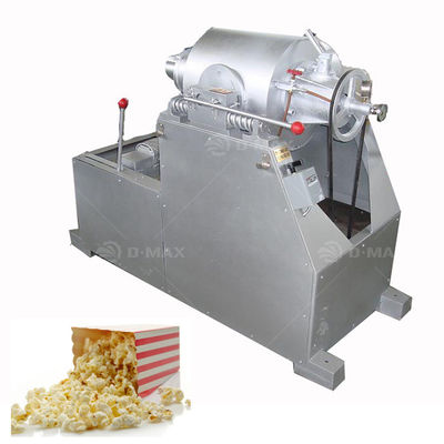 0.75kw Flusso d'aria calda Macchine per puffare il mais per il riso cereali cereali di grano Puffing Popping