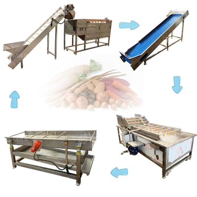 Facile utilizzo Taro Macchine per lavare e pelare patate per la lavorazione di ortaggi e frutta