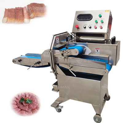 Conveyor belt Macchina per tagliare carne adatta per carne bovina cotta, carne di maiale, pollo, petto di anatra