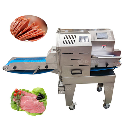 Conveyor belt Macchina per tagliare carne adatta per carne bovina cotta, carne di maiale, pollo, petto di anatra
