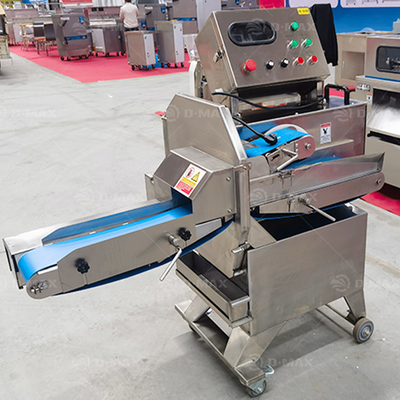 Conveyor belt Macchina per tagliare carne adatta per carne bovina cotta, carne di maiale, pollo, petto di anatra