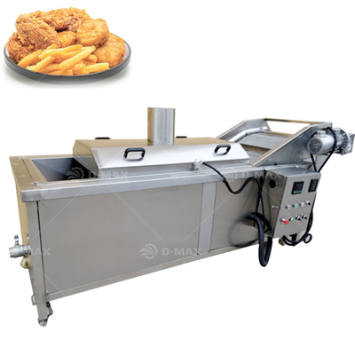 Linea di lavorazione della frittura Controllo della temperatura Macchina di frittura a lotti per alta produttività