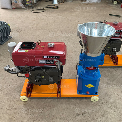 Macchine per la trasformazione dei mangimi per pollame delle piccole aziende agricole con pellet regolabili 1050*360*590mm