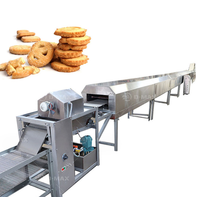 Macchina avanzata di riempimento di biscotti d'orso per fare torta di noce e pasticceria croccante di pesche