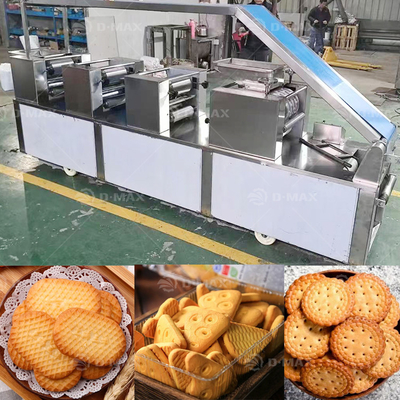 Macchina avanzata di riempimento di biscotti d'orso per fare torta di noce e pasticceria croccante di pesche