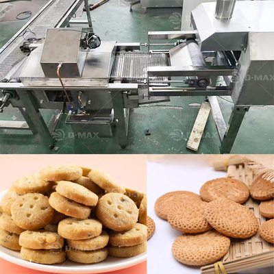 Macchina avanzata di riempimento di biscotti d'orso per fare torta di noce e pasticceria croccante di pesche