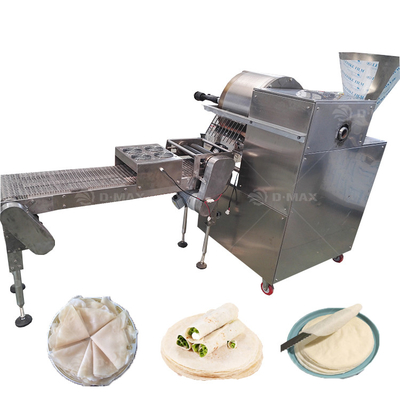 Chapati Popiah Skin Spring Roll Skin Dosa Injera Making Machine Spedizione dell'aria di mare