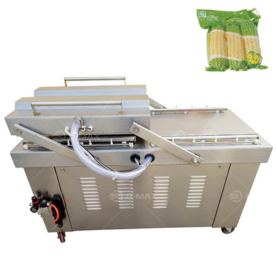 1200*680*1000mm Commercial Double Chamber Block Rice Vacuum Packing Machine per noci