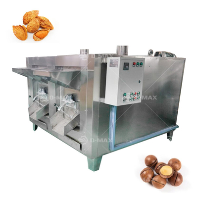 Macchina di torrefazione di noci a 380v/50hz/3fase per la produzione su larga scala di chicchi di cacao