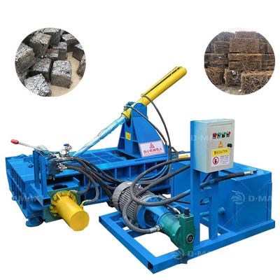 7.5 kW Power Scrap Press Baler idraulico per acciaio alluminio rame metallo ferro alta qualità