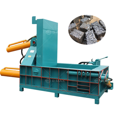7.5 kW Power Scrap Press Baler idraulico per acciaio alluminio rame metallo ferro alta qualità