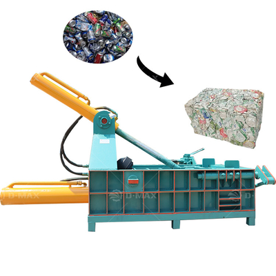 7.5 kW Power Scrap Press Baler idraulico per acciaio alluminio rame metallo ferro alta qualità
