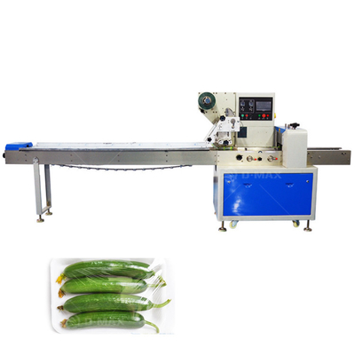 3800x670x1450mm Macchina di avvolgimento a flusso di barrette di grano per imballaggio a cuscino orizzontale