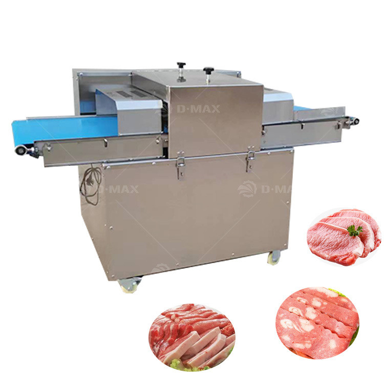 Macchina multifunzionale per tagliare la carne e produrre fette di salmone