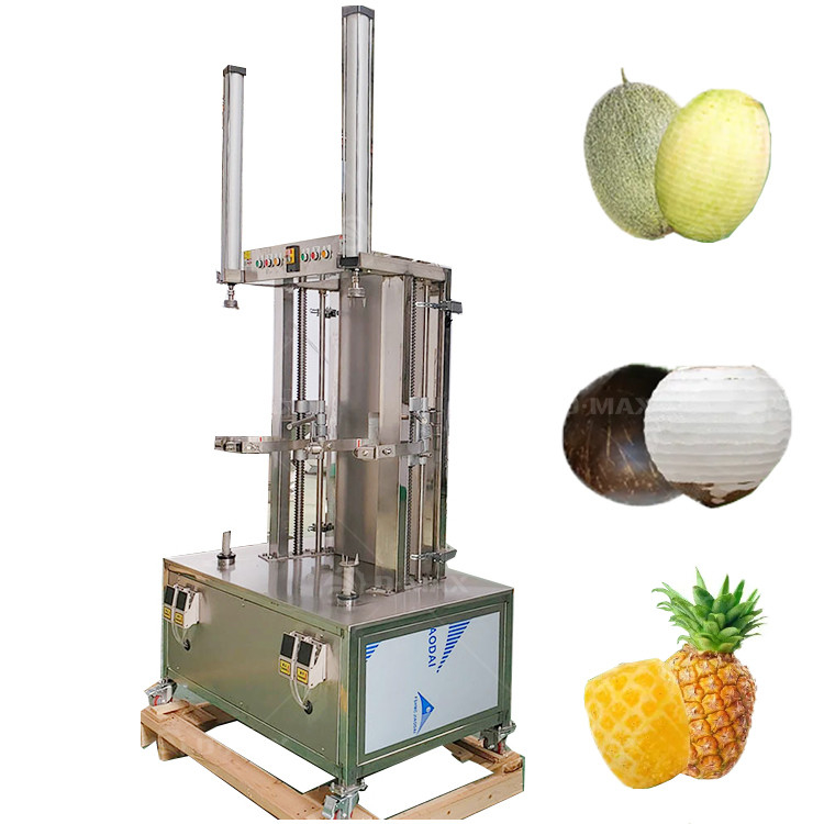 0.75KW Potenza Inverno Melone Peeling Machine per la produzione di grandi volumi