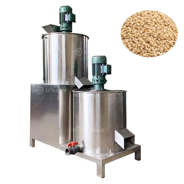Negozi di alimenti e bevande Fagioli di sesamo Macchina per pelare semi di sesamo Macchina per rimuovere la pelle