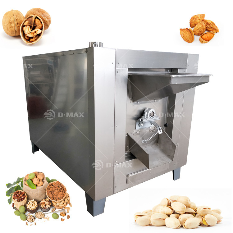 Macchina di torrefazione di noci a 380v/50hz/3fase per la produzione su larga scala di chicchi di cacao